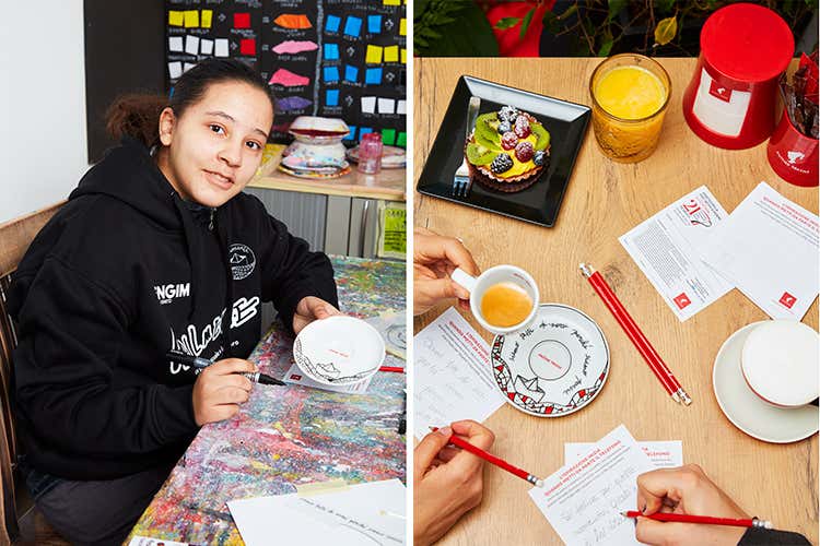 Il 21 marzo, Giornata mondiale della poesia, basterà scrivere una poesia per ottenere un caffè o un tè gratuito; per ogni poesia, Julius Meinl donerà un euro a sostegno di un progetto de I Bambini delle Fate nella città che avrà raccolto più poesie