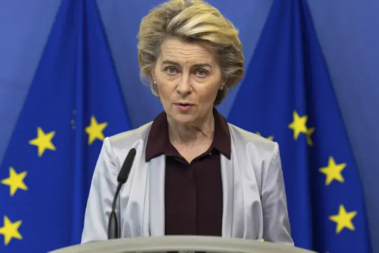 Ursula von der Leyen Von der Leyen all&rsquo;Italia: &laquo;L&rsquo;economia cresce come non mai&raquo;