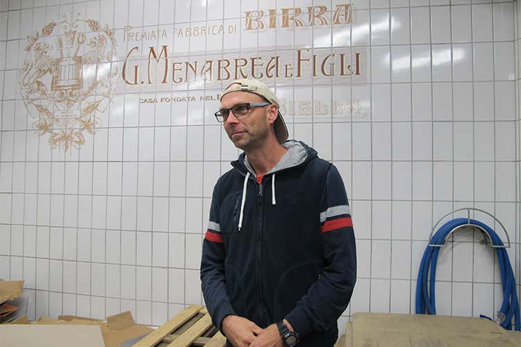 Uwe Eichert (birraio di Birrificio Menabrea) Uwe Eichert (birraio di Birrificio Menabrea)