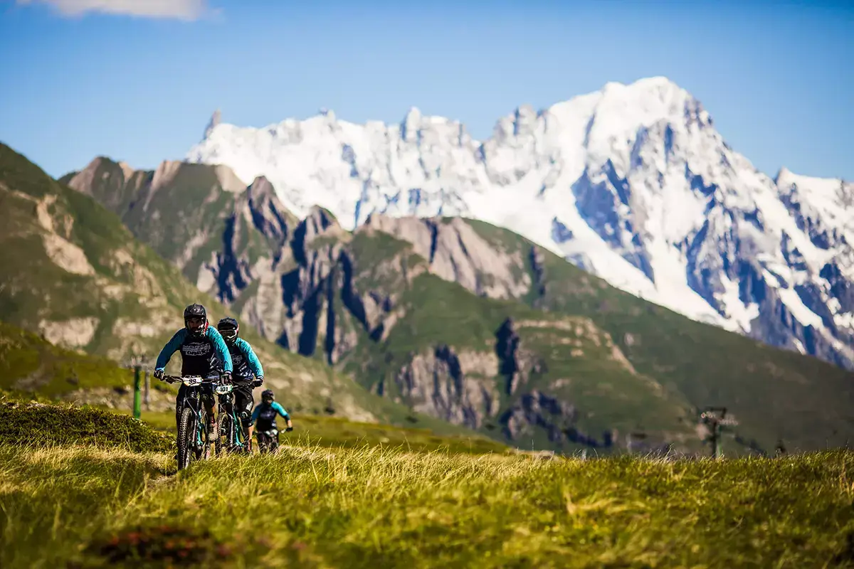La Thuile Enduro Word Series. Foto archivio Turismo Valle d'Aosta Tutto pronto per la lunga estate della Valle d&rsquo;Aosta
