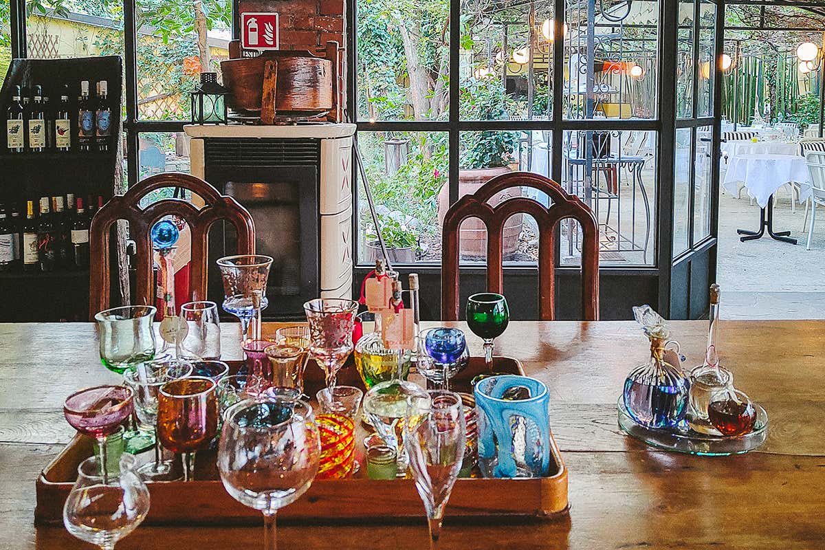 Mix ben riuscito La Valtellina a Milano in un’osteria con giardino segreto