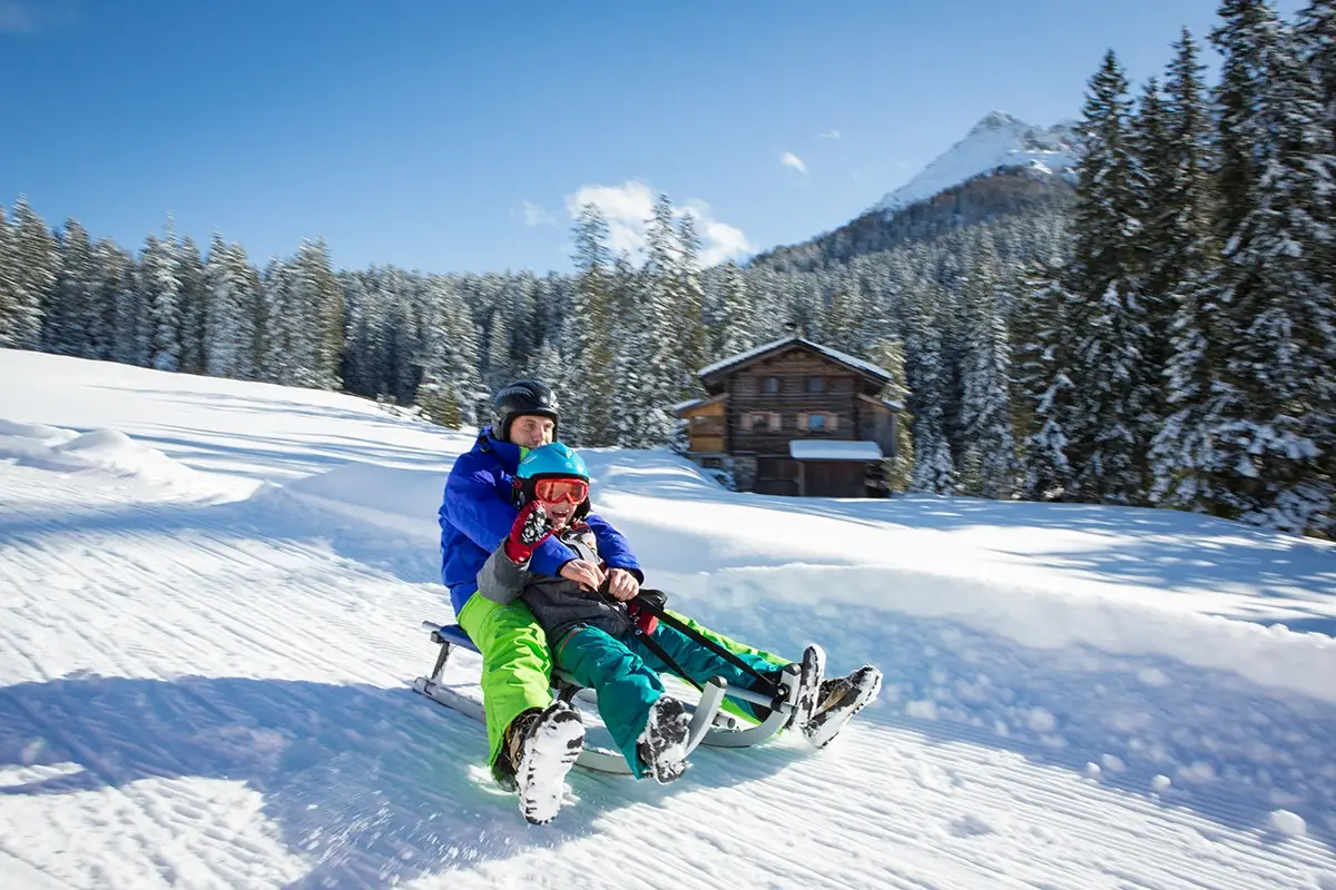 Val d'Ega - Carezza, pista Hubertus, foto G&uuml;nther Pichler&nbsp; Ecco l'inverno per chi non scia