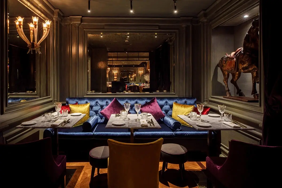 Uno scorcio del locale Come nel Grande Gatsby: il glamour anni '30 al Valentyne Restaurant