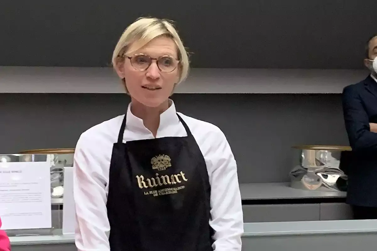 Val&eacute;rie Radou Esperienza immersiva e sensoriale con Champagne Ruinart