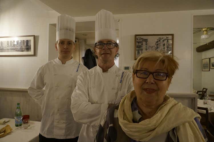 Raffaele Minute, Pierluigi Lovisa e Irina Freguia - Vecio Fritolin tra passato e presente Nuovo staff, vecchie abitudini