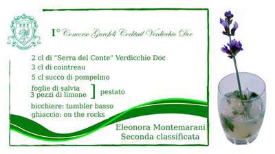Il cocktail di Eleonora Montemarani, 2a classificata Il cocktail di Eleonora Montemarani, 2a classificata