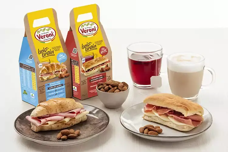 Sono quattro i kit studiati da Veroni per una prima colazione salata Veroni lancia BrioBrain: breakfast salato e salutare