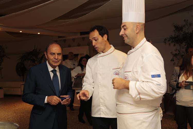 Bruno Vespa, Alessandro Circiello e Seby Sorbello