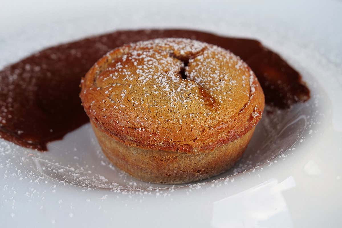 Il tortino dal cuore dolce