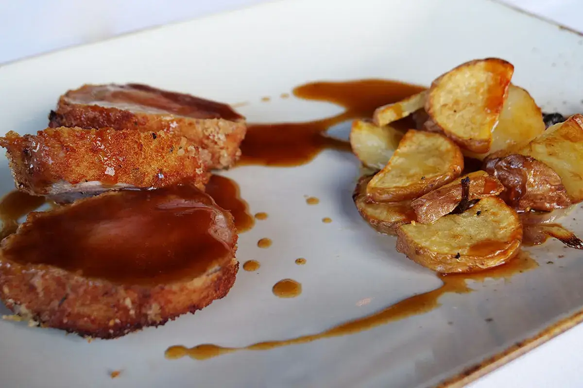 Maialino con patate