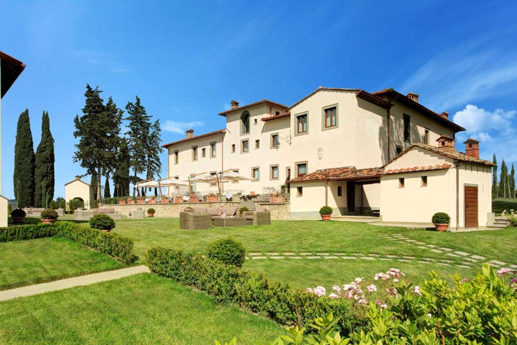 (Villa Le Calvane, un'antica dimora con comfort moderni nel Chianti)