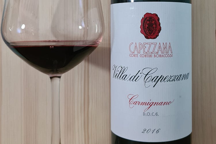 Ripartiamo dal vino Carmignano Docg 2016 Capezzana