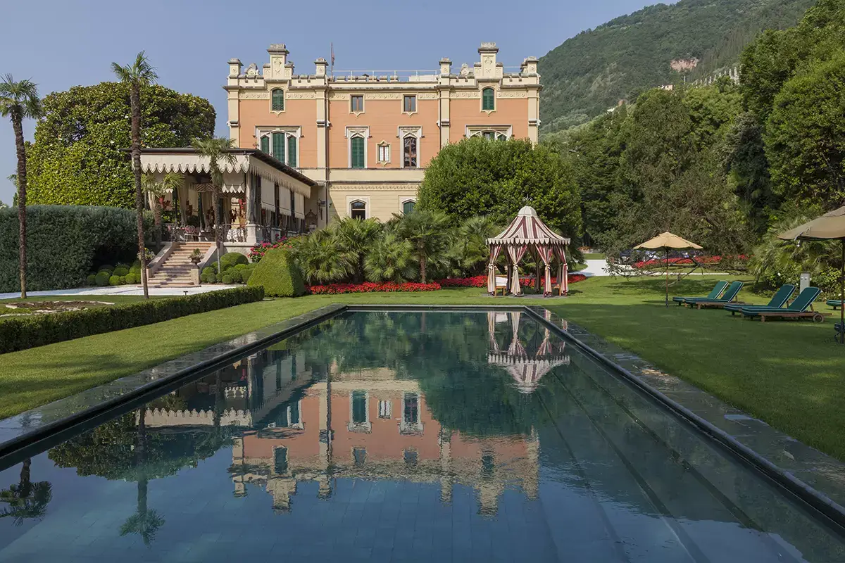 Villa Feltrinelli &egrave; un magnifico edificio in stile Liberty Grand Hotel Villa Feltrinelli, incanto stellato affacciato sul Lago di Garda