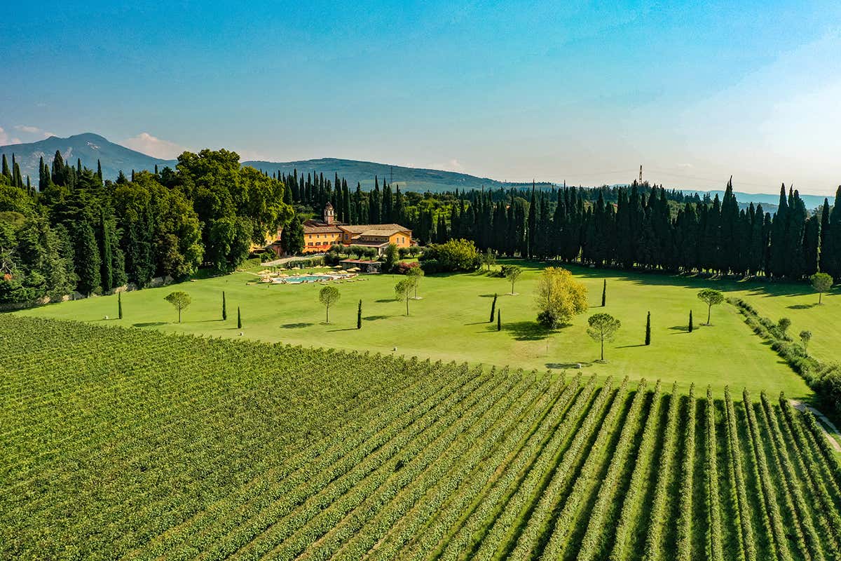 Immersione totale nella natura. Foto: Marco Rothacker Villa Cordevigo: immersione totale nella natura del Garda con cucina stellata