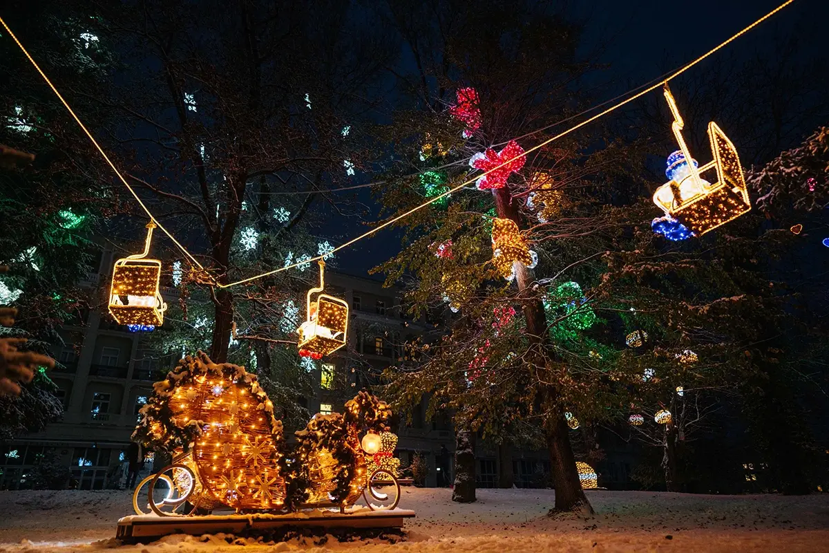 Winter Wunder Wald. Foto: Stadtmarketing Villach Martin Hofmann Avvento in Austria? La magia del Natale di Villach