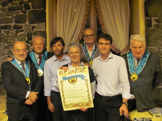 Vincenzina Offredi con i figli Andrea e Marco