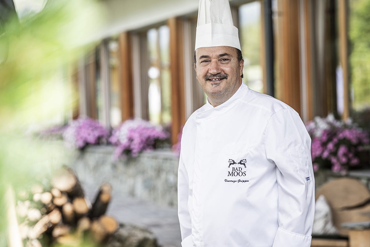 Vincenzo Grippa. Foto: Hannes Niederkofler Cucina senza glutine, importante riconoscimento per lo chef Vincenzo Grippa