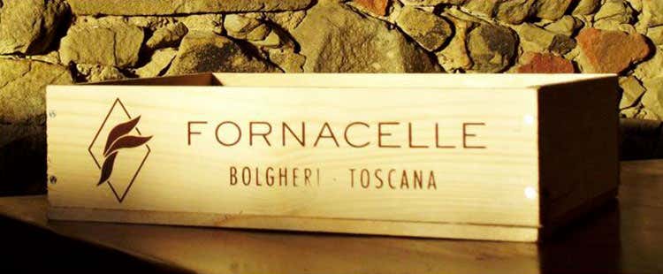 (I vini Fornacelle di Bolgheri con i piatti toscani del Ristorante Al Ceppo)