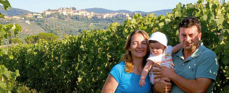 Silvia e Stefano Billi (I vini Fornacelle di Bolgheri con i piatti toscani del Ristorante Al Ceppo)