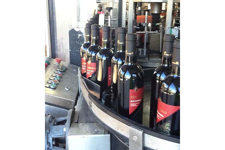 (I vini Fornacelle di Bolgheri con i piatti toscani del Ristorante Al Ceppo)