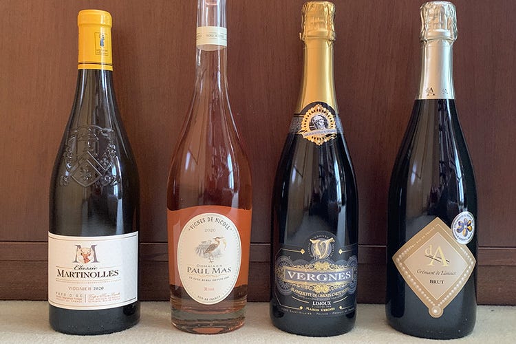 Le quattro etichette in degustazione Lusso contadino: i vini di Jean Claude Mas