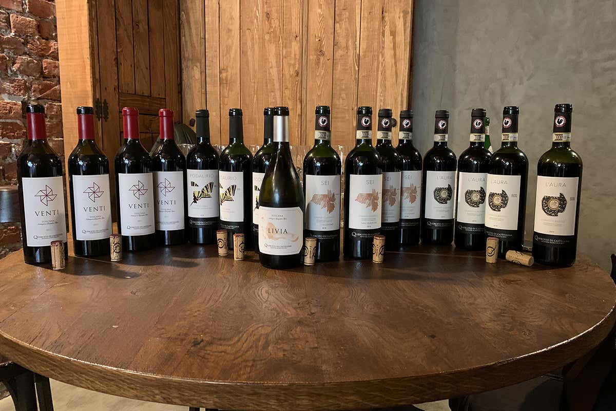 I vini presentati a Milano Querceto di Castellina, azienda agricola passo dopo passo I vini presentati a Milano Querceto di Castellina, azienda agricola passo dopo passo