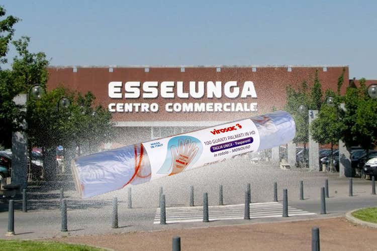 In vendita in ogni Esselunga in formato da 100 pezzi - I Guanti Virosac made in Italy sugli scaffali di Esselunga In vendita in ogni Esselunga in formato da 100 pezzi - I Guanti Virosac made in Italy sugli scaffali di Esselunga