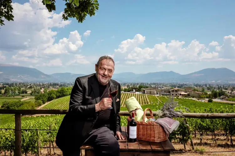 Gianfranco Vissani&nbsp; Il picnic tra le vigne &egrave; firmato Gianfranco Vissani