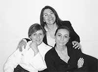  Da sinistra: Viviana Varese, Sandra Ciciriello e Deborah Napolitano