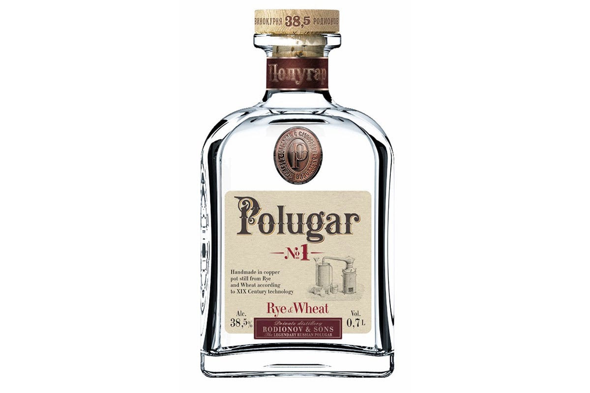 Polugar N.1 Rye & Wheat Polugar, il padre della vodka  Distillazione tradizionale in Polonia