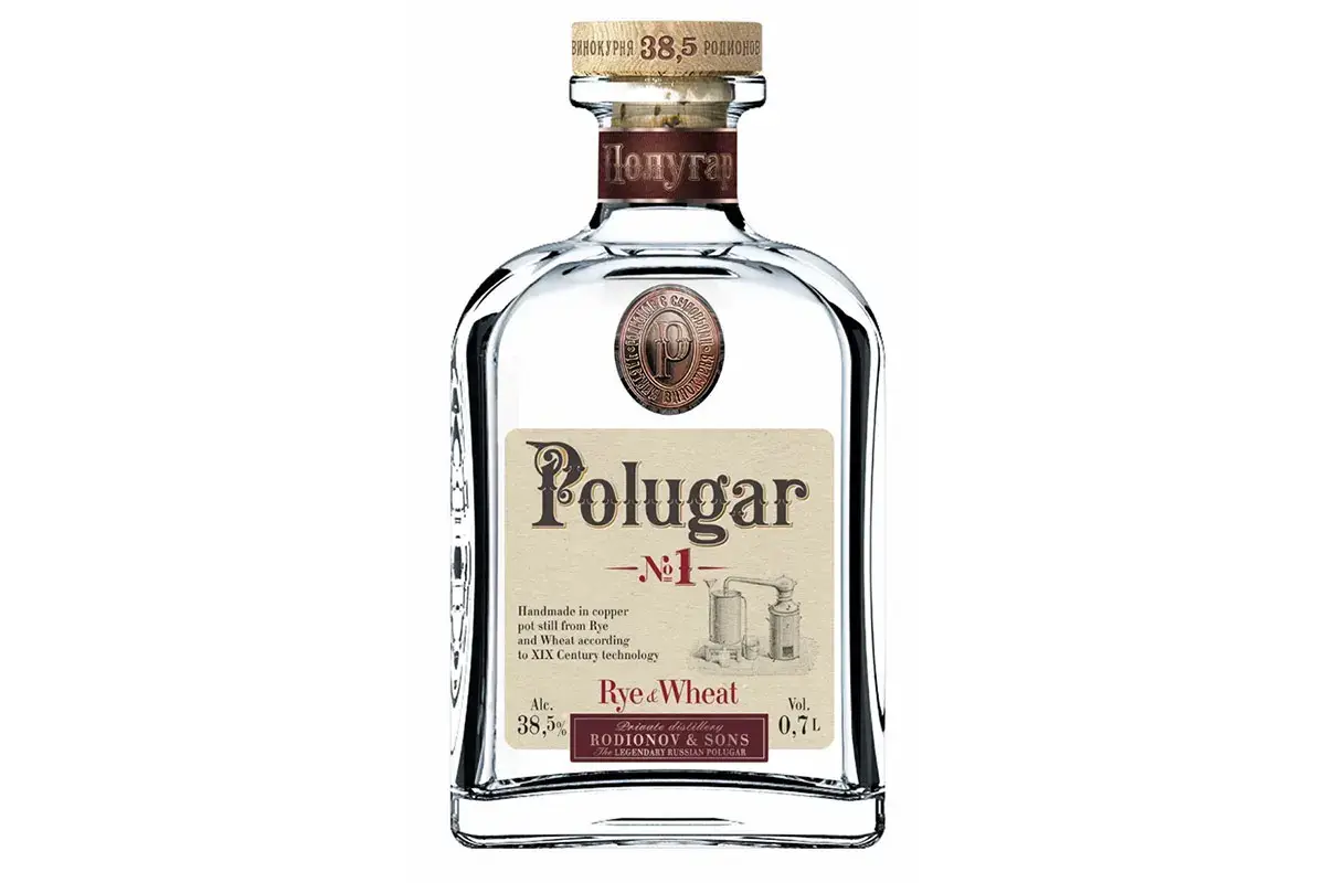 Polugar N.1 Rye &amp; Wheat Polugar, il padre della vodka&nbsp; Distillazione tradizionale in Polonia