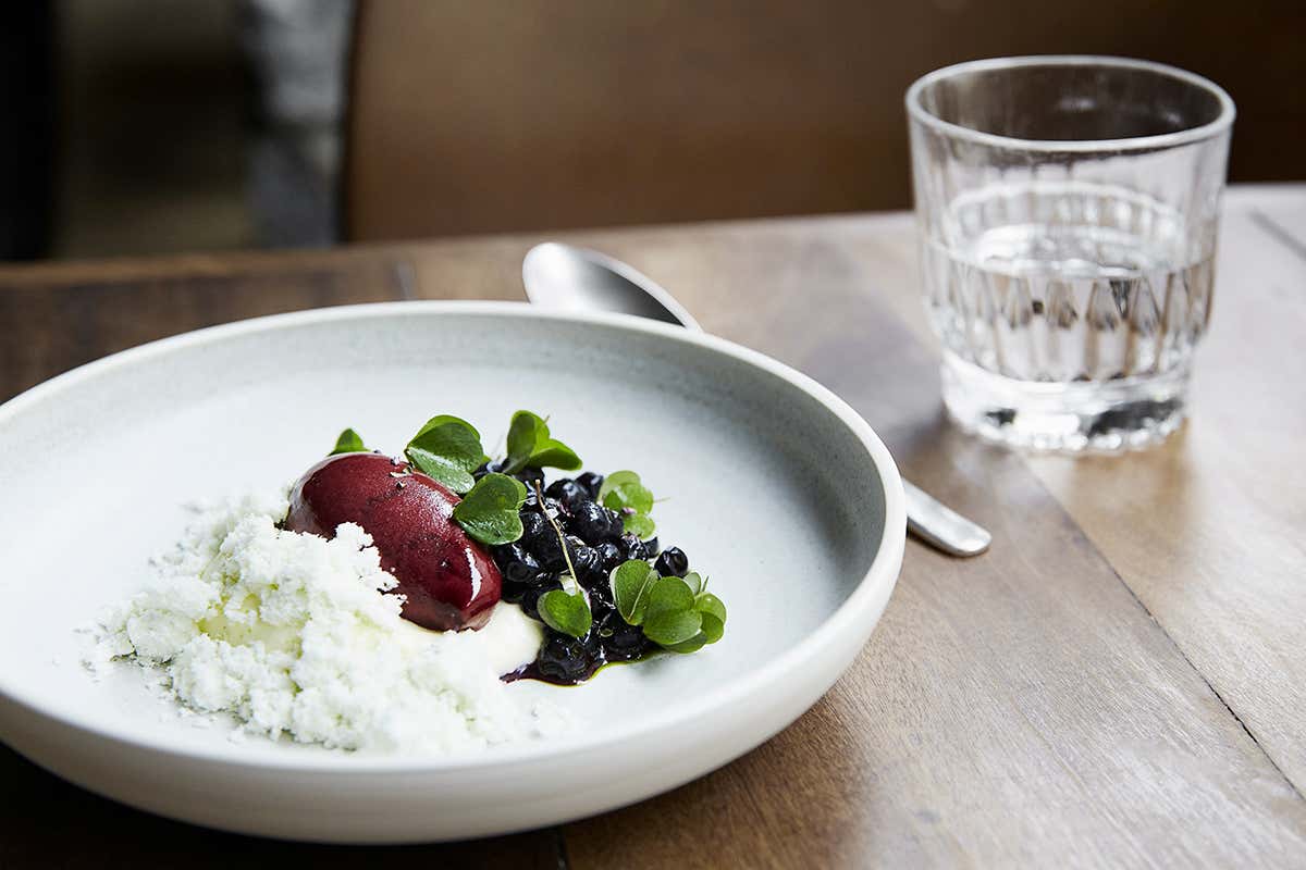 Uno dei piatti di Vækst