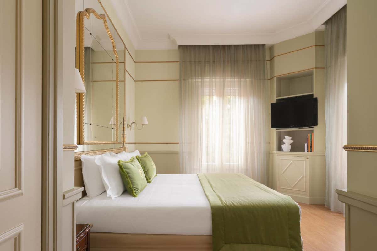 Hotel degli Aranci: una villa Liberty con giardino nel cuore di Roma