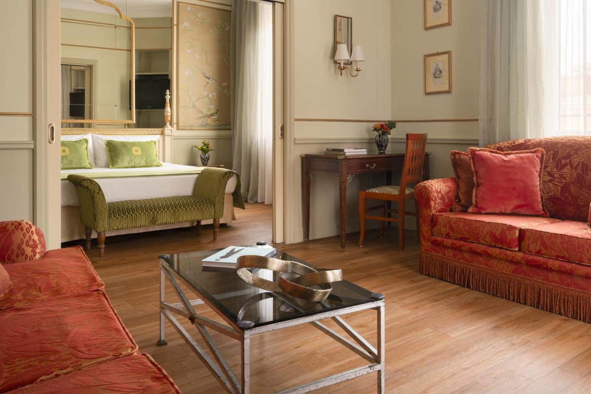 Hotel degli Aranci: una villa Liberty con giardino nel cuore di Roma