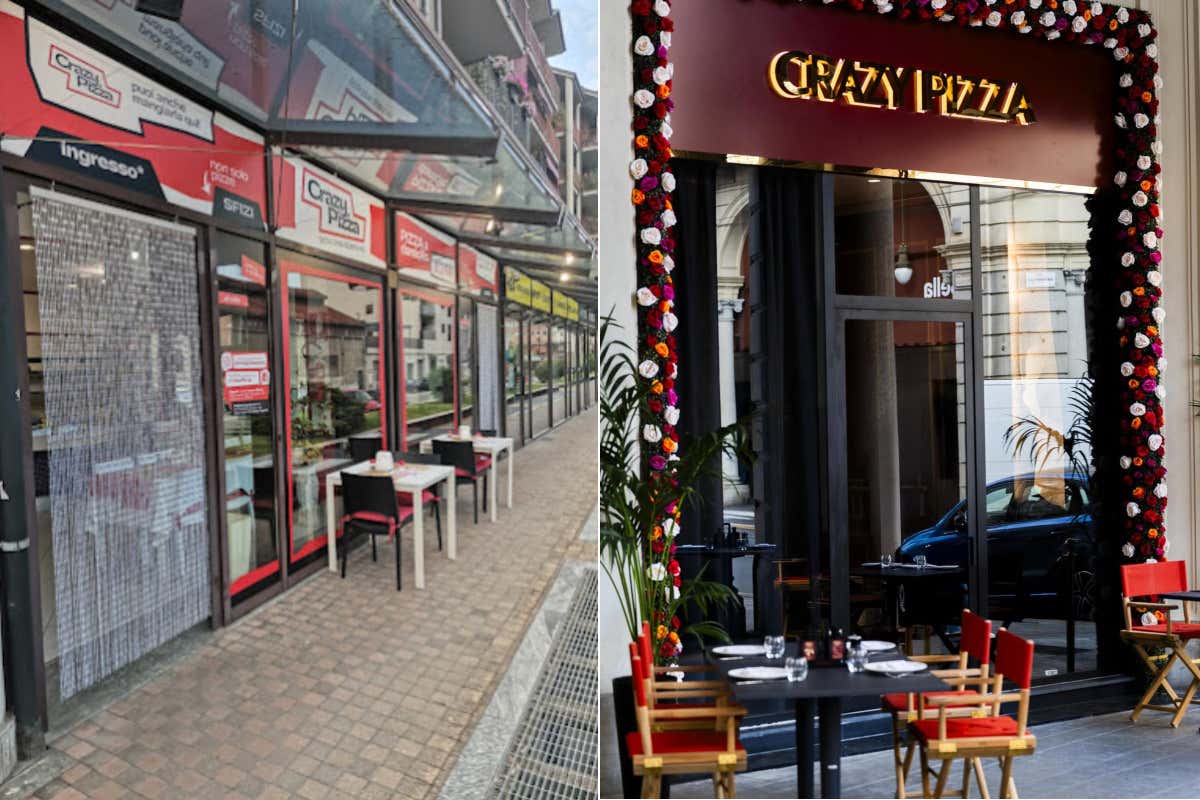 A Torino due “Crazy Pizza”: il brand di Briatore contro un piccolo locale di quartiere