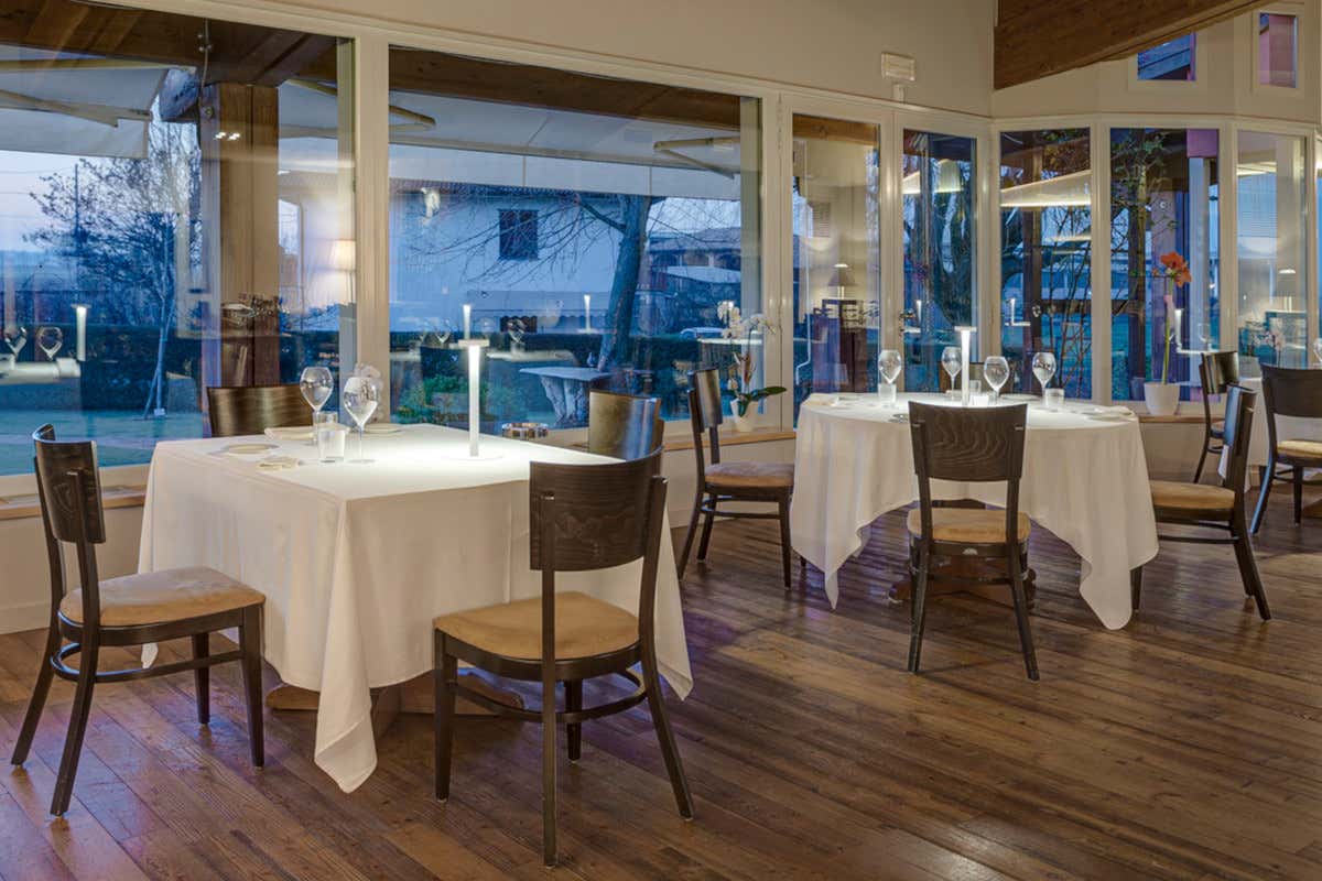 La sala del ristorante La Palta