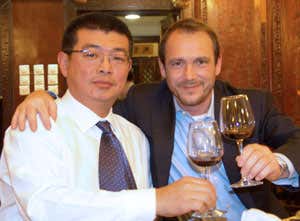 Mr.  Wang e Carlo Sacco