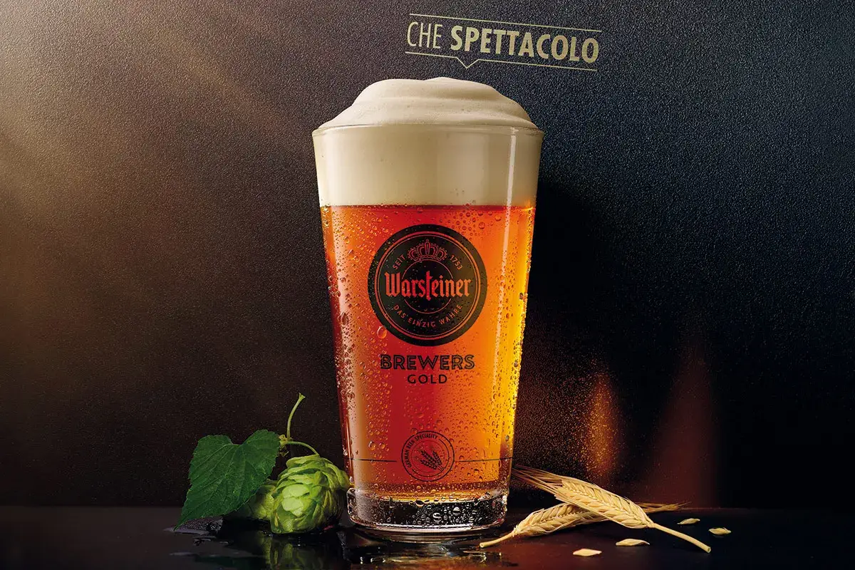 Warsteiner Brewers Gold Warsteiner, la birra tedesca bevuta in oltre 50 Paesi
