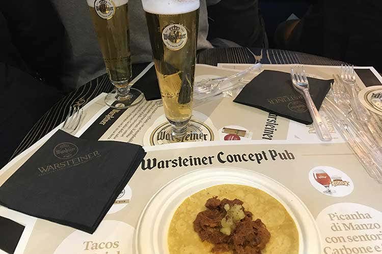 (Warsteiner presenta il Concept Pub Birra e cibo, nuove identit&agrave; di pairing)
