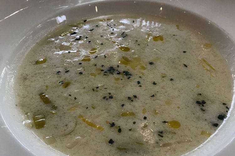Una zuppa tipica locale (Weekend a Opatija, cibo e cultura croata sorprendono per qualità)