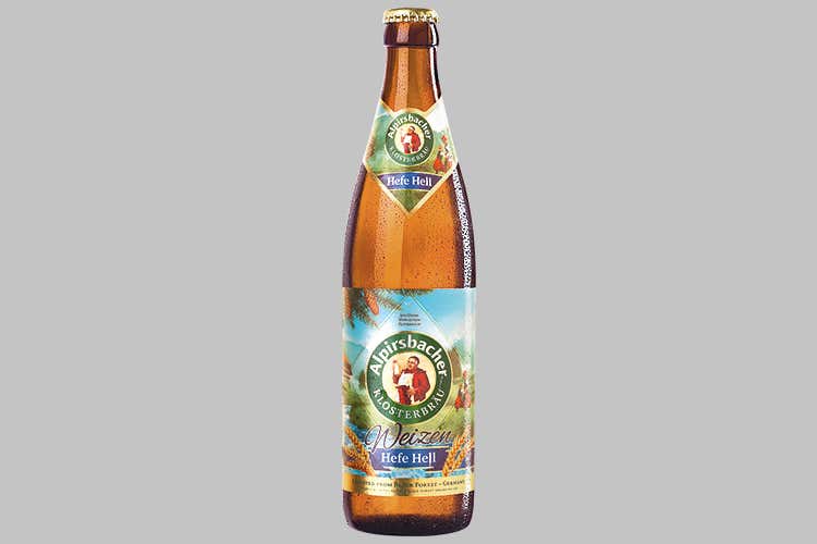 (Weizen Hefe Hell Nobile luppolo e acqua cristallina)