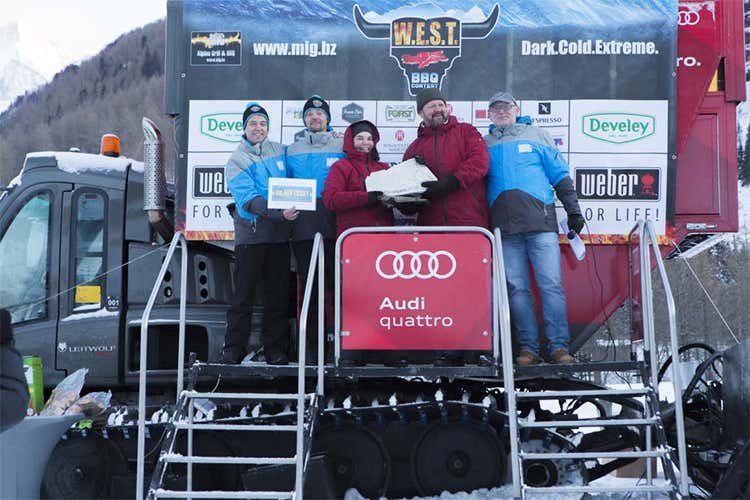 West, i griller austriaci vincono la 1ª tappa Seconda la Svizzera, Italia al quinto posto West, i griller austriaci vincono la 1ª tappa Seconda la Svizzera, Italia al quinto posto