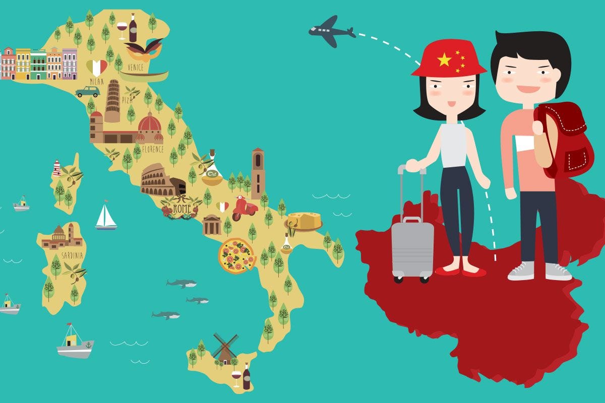 Turismo tornano i viaggiatori cinesi in Italia: previsti 2 milioni di arrivi