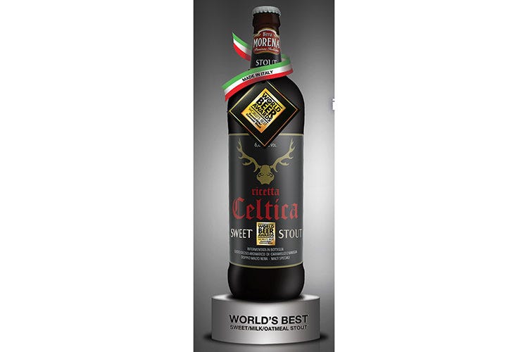 World Beer Awards, Birra Morena è la migliore Sweet Stout al mondo