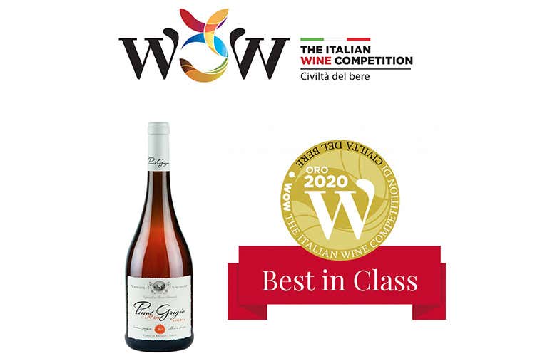 Best in Class all'Italian Wine Competition - Pinot Grigio Ramato di Specogna Come da vera tradizione friulana