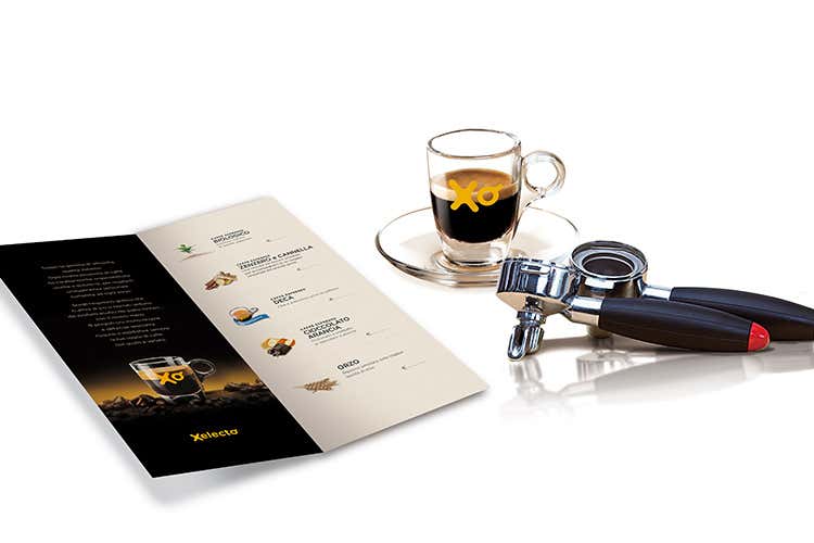 Xelecto, gamma di caff&egrave; dalla A alla Z Un menu dedicato per la ristorazione