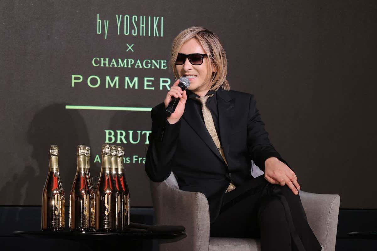 Yoshiki Hayashi Musica e champagne: il musicista giapponese Yoshiky per Pommery Yoshiki Hayashi Musica e champagne: il musicista giapponese Yoshiky per Pommery