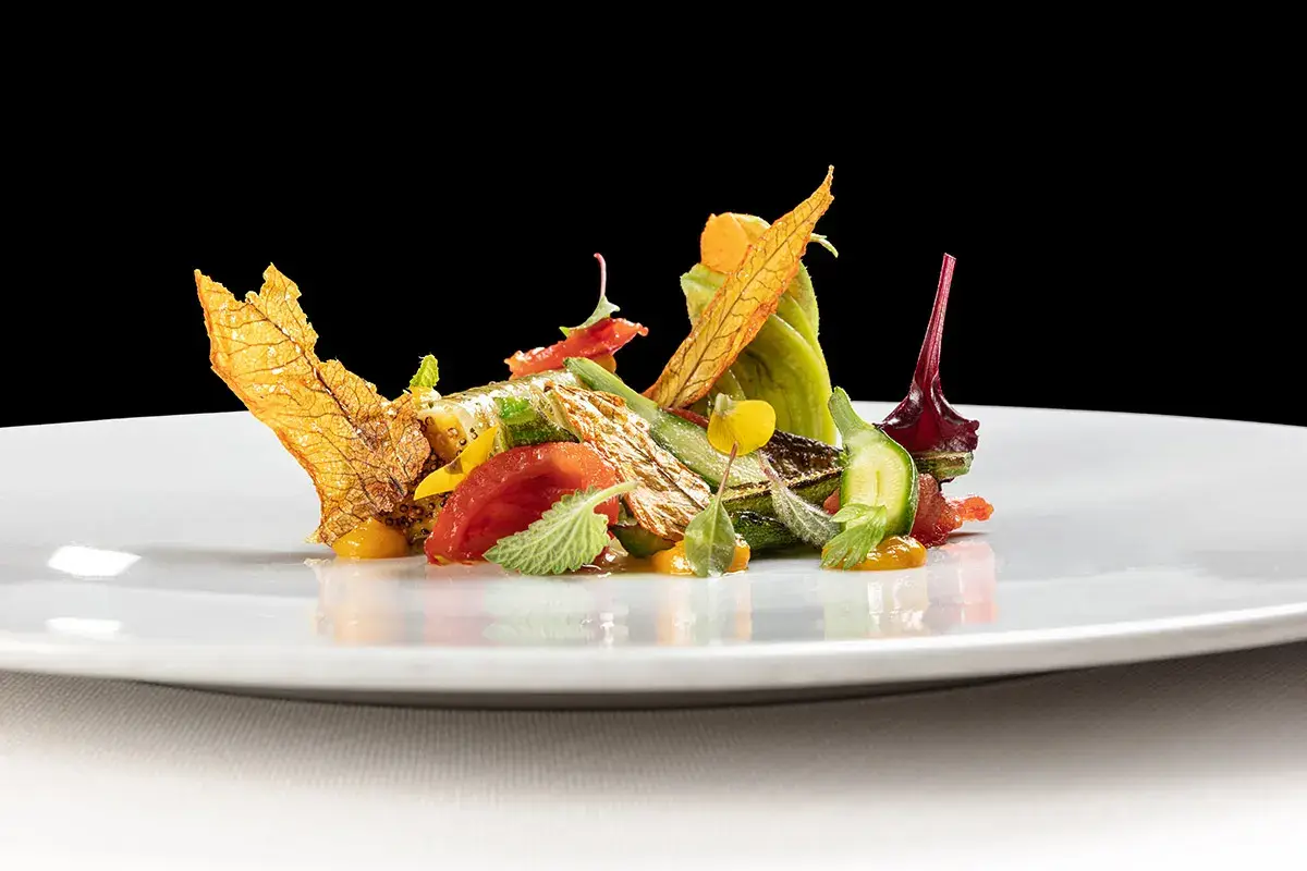 Zucchine, mango, amaranto Zucchine, mango, amaranto