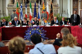  Luca Zaia e ministri europei al vertice di Venezia