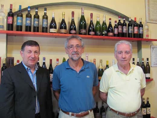 da sinistra: Patrizio Zambruni, Guerrino Saviotti e Giancarlo Colombo da sinistra: Patrizio Zambruni, Guerrino Saviotti e Giancarlo Colombo